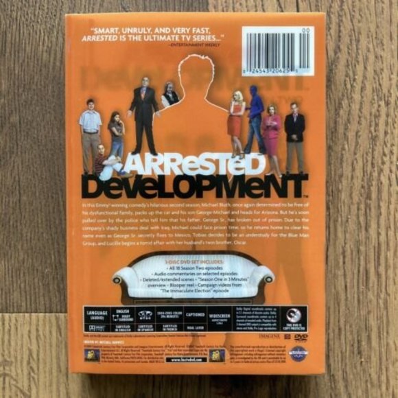 ARRESTED DEVELOPMENT - The Complete Second 2 Two Season DVD - Picture 2 of 9
